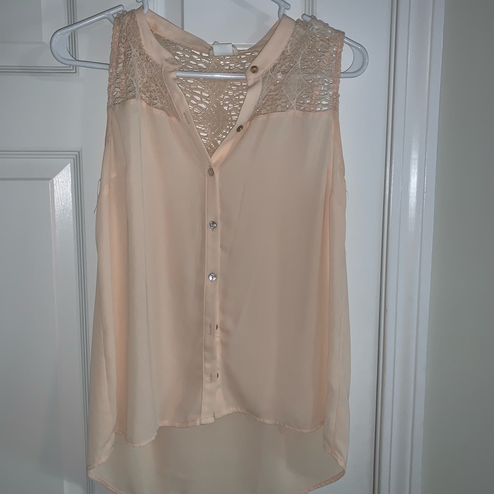 Sheer blouse